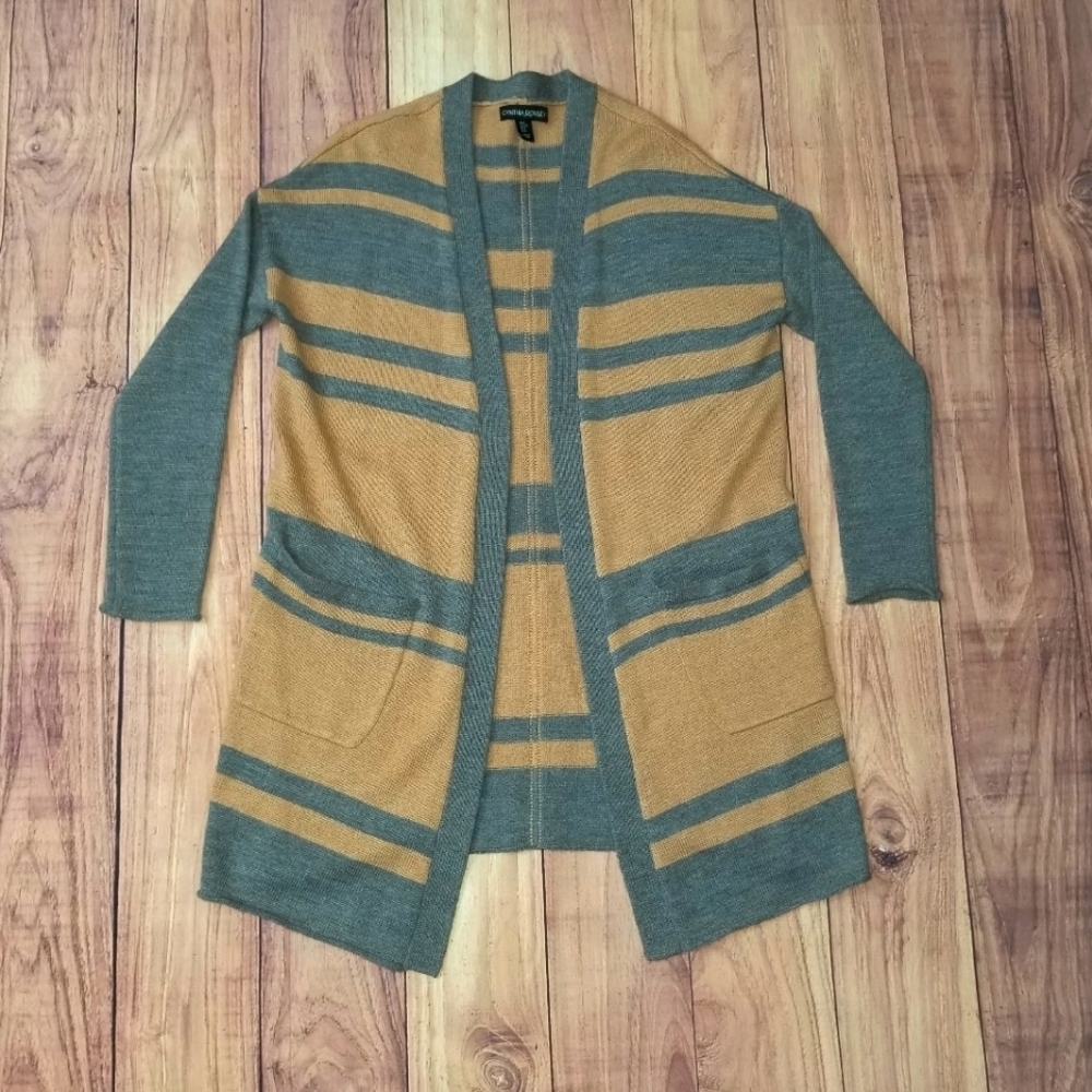 Cynthia Rowley Wool Blend Duster Size Small